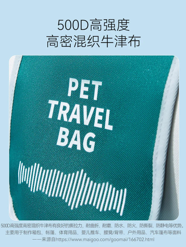 Sac de Transport pour chien, sac à dos latéral souple, transporteur d'animaux de compagnie, sacs de voyage pour chiens, Transport approuvé par la compagnie aérienne pour petits chiens et chats sortants