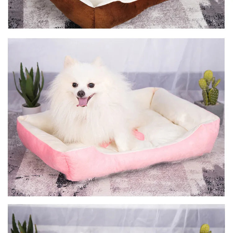 Luxury Dog Kennel Four Seasons Universal Cat Kennel Kennel French Bulldog Large and Small Dog Bed Pet Supplies Dog