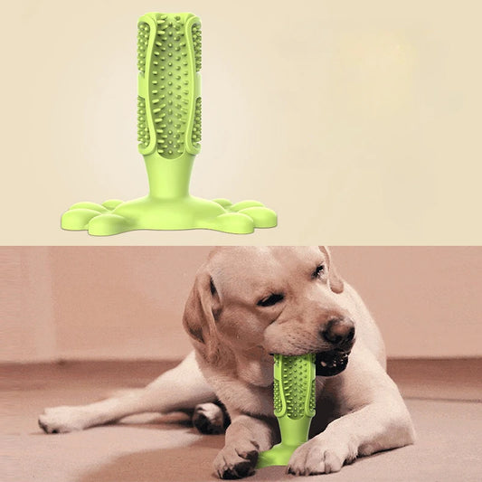 Juguete masticable duradero para perros grandes y medianos, limpieza de dientes y ambientador de mal aliento, experiencia de masticación satisfactoria