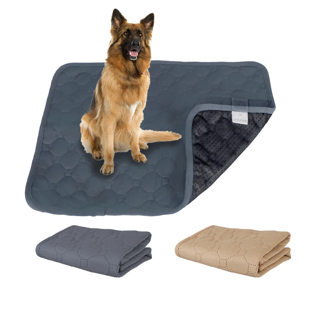 Accesorios para mascotas, almohadilla de entrenamiento reutilizable lavable, absorbente de orina, impermeable, alfombrilla para pañales, funda para asiento de coche