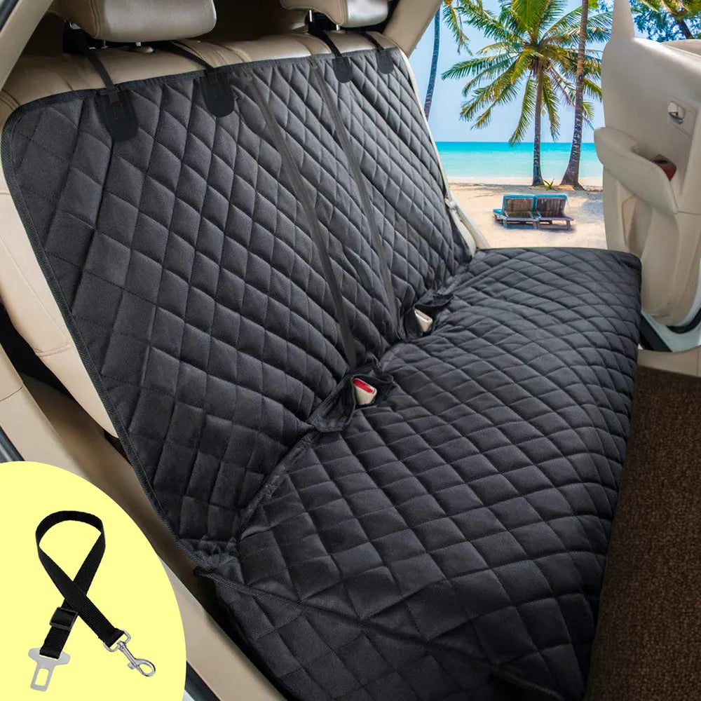 Dog Car Seat Cover Pet Travel Carrier Mattress Dog Car Seat Protector With Middle Seat Armrest For Dogs Accessories