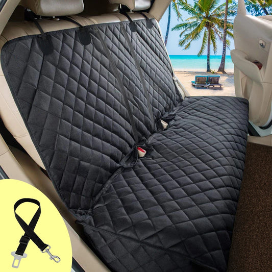 Housse de siège de voiture pour chien, matelas de transport pour animaux de compagnie, imperméable, protection de siège de voiture avec accoudoir de siège central pour chiens