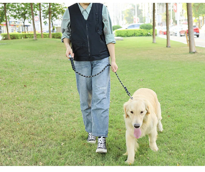 Ropa especial para entrenamiento de perros, chaleco de entrenamiento multifuncional con bolsillos grandes, resistente a los arañazos, accesorios para perros, equipo de entrenamiento