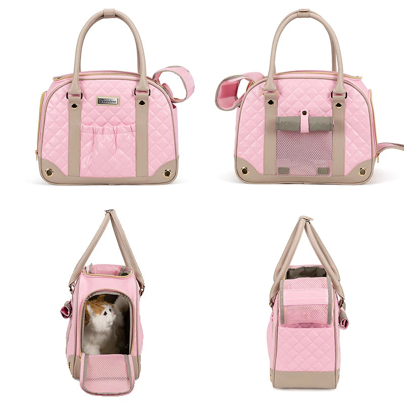 Sac à main de transport pour animaux de compagnie, promenade à l'extérieur pour petit chien et chat de taille moyenne et sac respirant