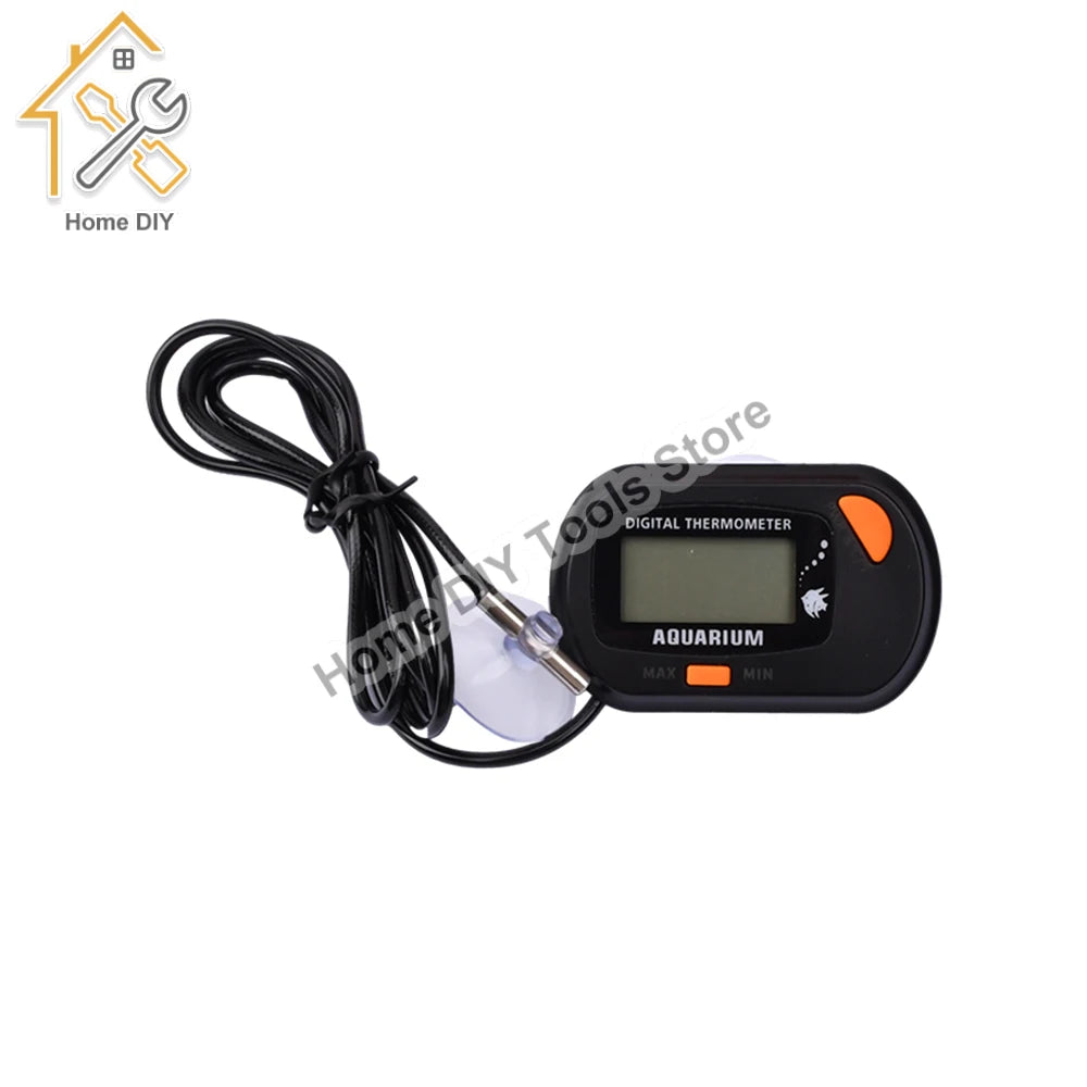 -50 ℃ - 70 ℃ Thermomètre numérique pour aquarium avec ventouse Capteur de température Testeur Thermomètre Mesure