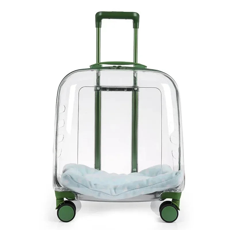 Sac à dos transparent pour animaux de compagnie, sac de transport pour chat, capsule portable, sac de transport pour animaux de compagnie 1 pièces