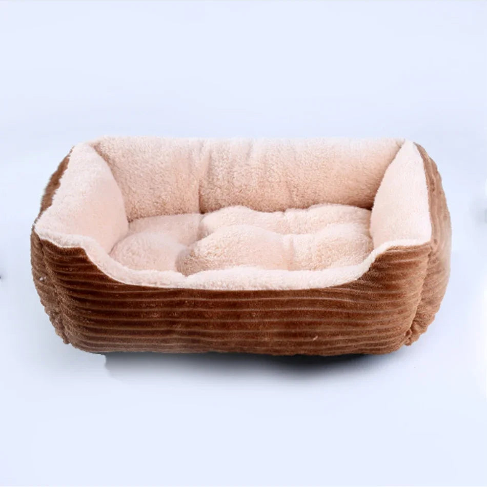 Dog Cat pet Plush kennel Medium small dog sofa mattress Pet Calming dog bed house pet Supplies Dog supplies pets