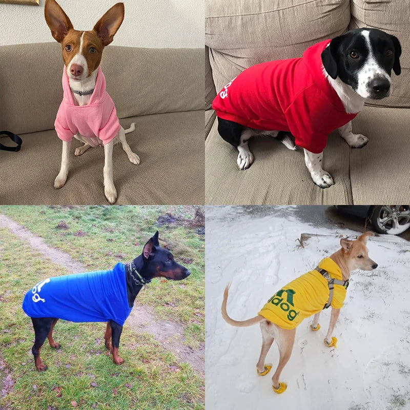 Ropa de invierno para perros, sudaderas con capucha para perros, sudadera cálida de lana, chaqueta para perros pequeños, medianos y grandes, ropa, disfraz para mascotas, ropa para perros 2021