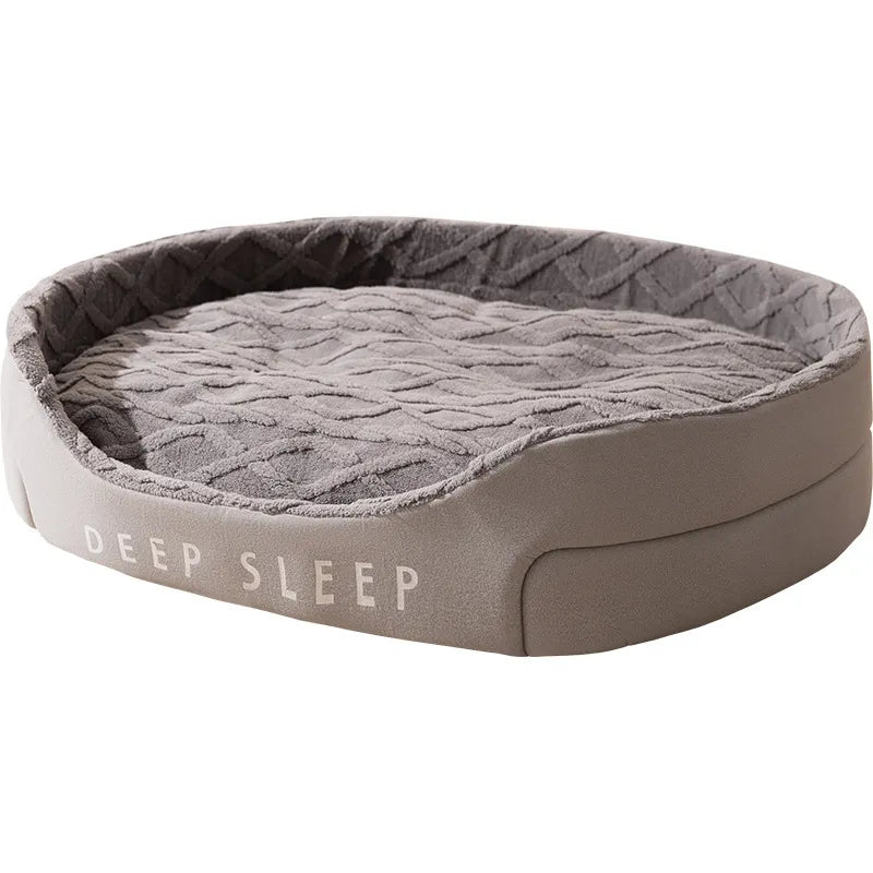 Big Bed Pet Sleeping Bed Large Dogs Pet Items Pet Medium Warm Cushion Mat Supplies Kennel Products Home Garden