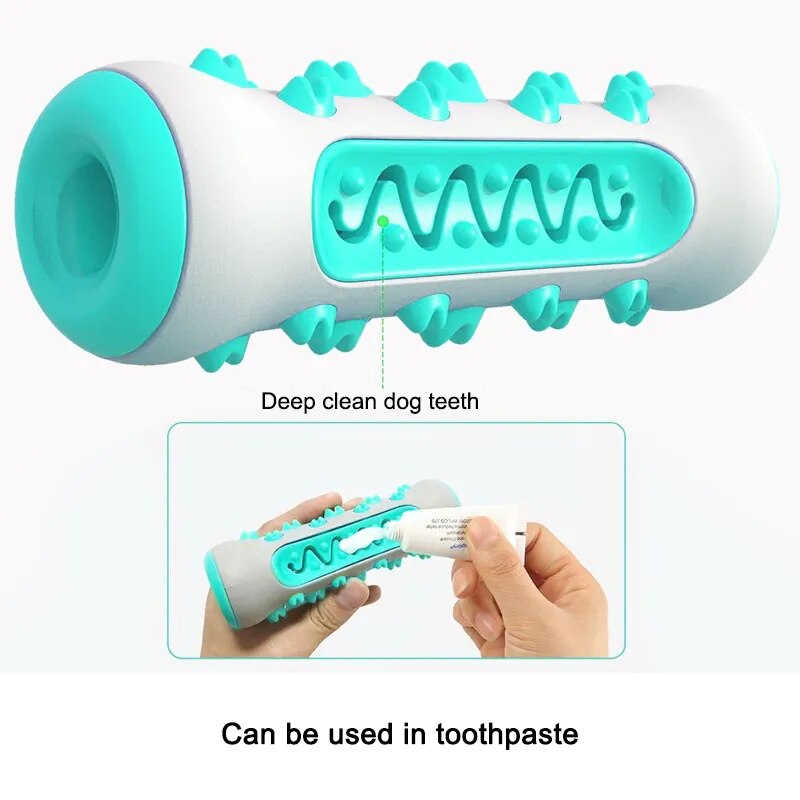 Cepillo de dientes Molar para perros, juguetes para masticar, limpieza de dientes, cuidado Dental seguro para cachorros, suministros de juguetes para limpieza de mascotas suaves