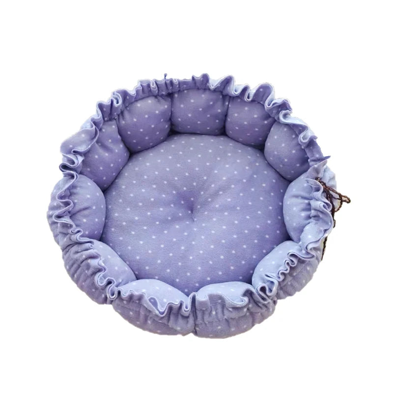 Lit créatif doux et chaud pour animaux de compagnie, nid à double usage avec cordon réglable, coussin pour animaux de compagnie, pour chats, chiots, fournitures pour animaux de compagnie