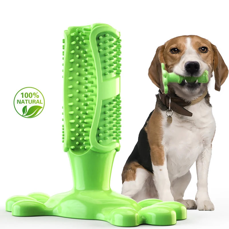 Cuttie Juguetes para perros grandes, cepillo de dientes, juguetes chirriantes para perros pequeños, cachorros, juguete masticable, suministros para perros, productos para mascotas