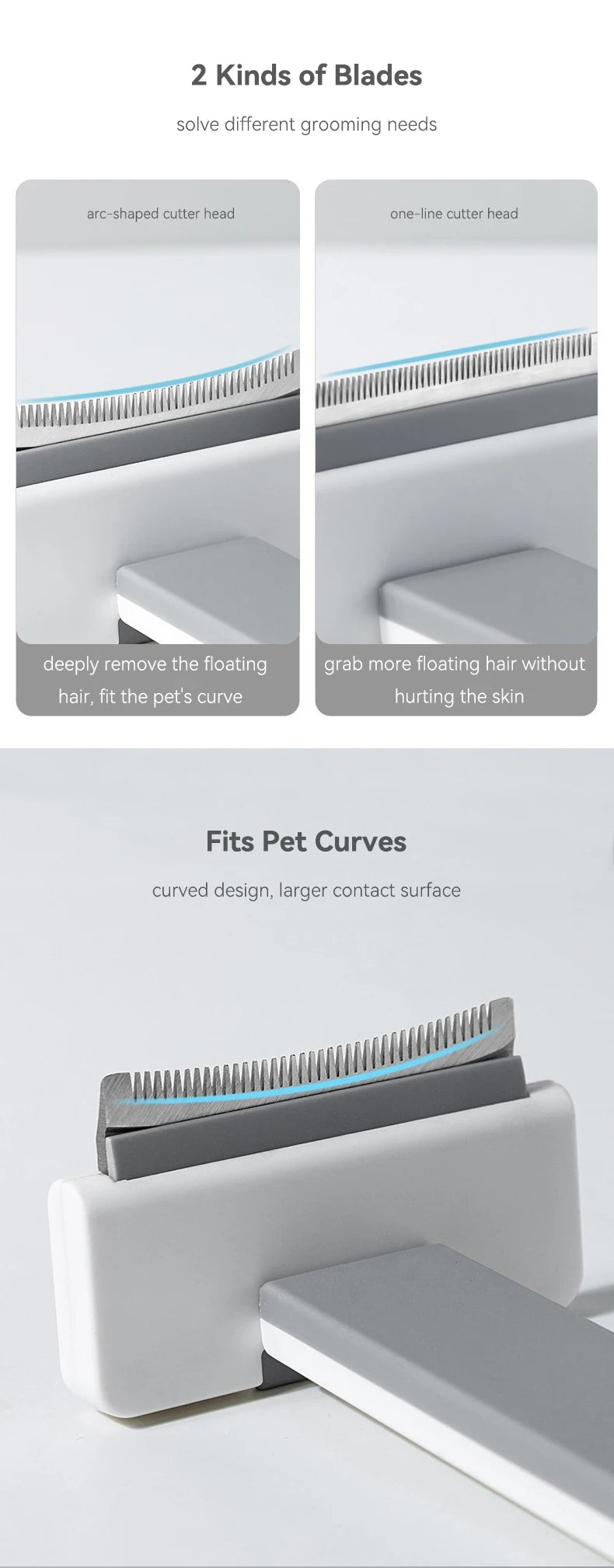 Cat Combs Hair Removes Grooming Tool Dogs Stainless Steel Hair Deshedding Brush Long Hair Pet Self Cleaning Accessories