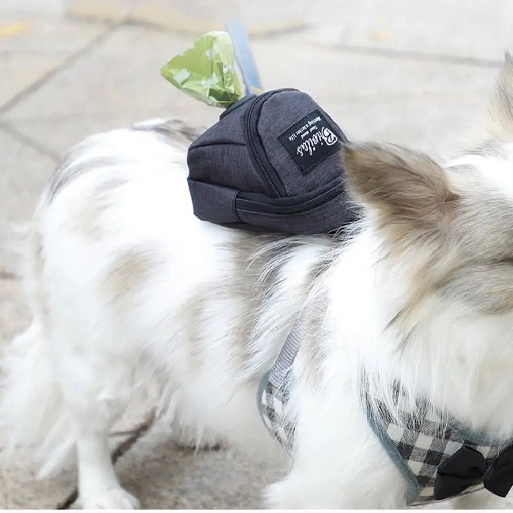 Bolsa portátil para entrenamiento de perros, bolsa para golosinas para perros al aire libre, snack para cachorros, recompensa en la cintura, dispensador de excrementos para perros, accesorios para mascotas