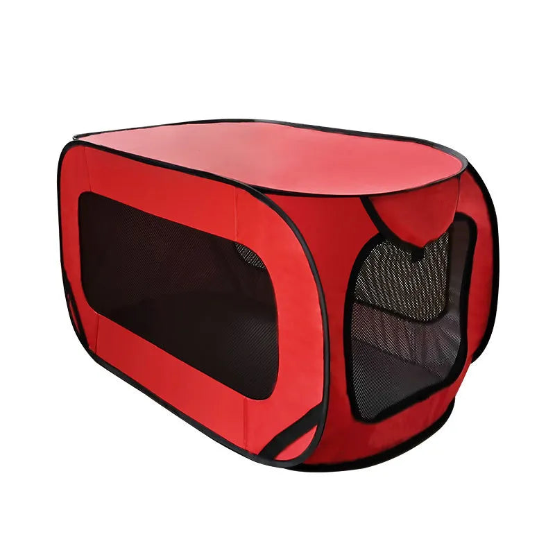 Cage d'extérieur pliable et Portable pour chien, coffre de voiture pour animaux de compagnie, transporteur respirant, tente pour chat, voyage pour chiot, Camping, sac de maison pour chien