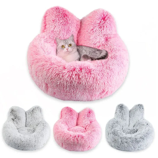 Cama de Gato de felpa súper suave, estera cálida de invierno, cojín para perro, alfombrillas para dormir para gatos, Nesk, perrera para cachorros, cama para mascotas, sofá, colchón