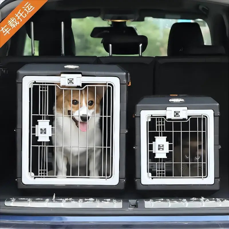 Breathable Cat Carrier Box Carrying Safe Travel Crate Transport Cage Carrier Basket With Handle For Indoor Puppy Car Outdoor