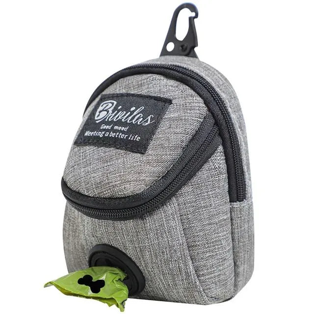 Bolsa portátil para entrenamiento de perros, bolsa para golosinas para perros al aire libre, snack para cachorros, recompensa en la cintura, dispensador de excrementos para perros, accesorios para mascotas