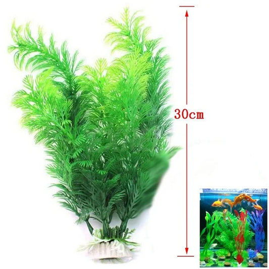 Plantes aquatiques de simulation d'aquarium