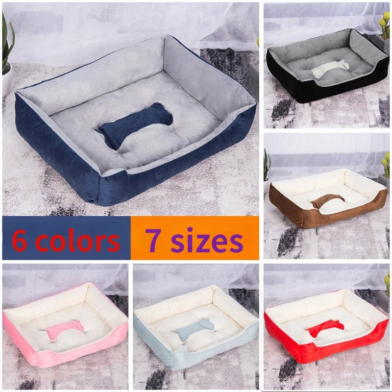 Luxury Dog Kennel Four Seasons Universal Cat Kennel Kennel French Bulldog Large and Small Dog Bed Pet Supplies Dog