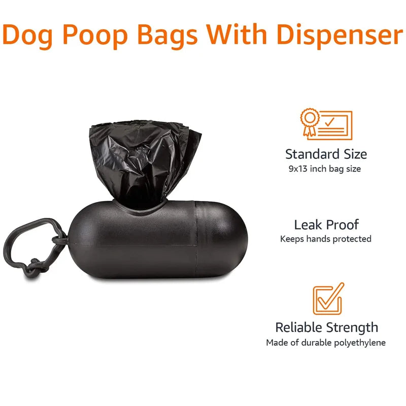 Caca de perro para perros, desechos de gatos grandes, perrito, limpieza del hogar al aire libre, suministros para mascotas, 15/rollo de accesorios