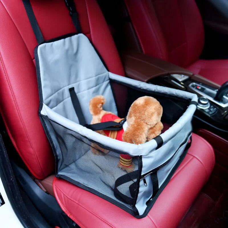 Cojín para asiento de mascota para coche, bolsa colgante extraíble y lavable, estera impermeable para perro, perrera y nido para gato, asiento de seguridad, cama para mascota, estera para nido de coche