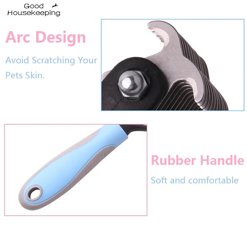 Pets Fur Knot Cutter Dog Grooming Shedding Tools Pet Cat Hair Removal Comb Brush Double sided Pet Products Suppliers Accessories