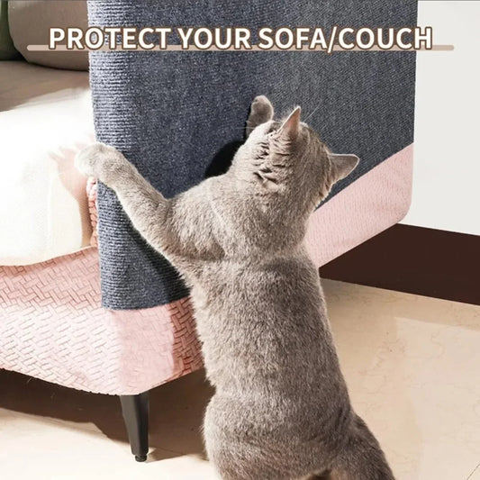 Anti Cat Scratch Sofa Cats Scratch Board Sofa Protection Paws Sharpen Trimmable Self-adhesive Carpet Cats Scratch Board Cat Toys