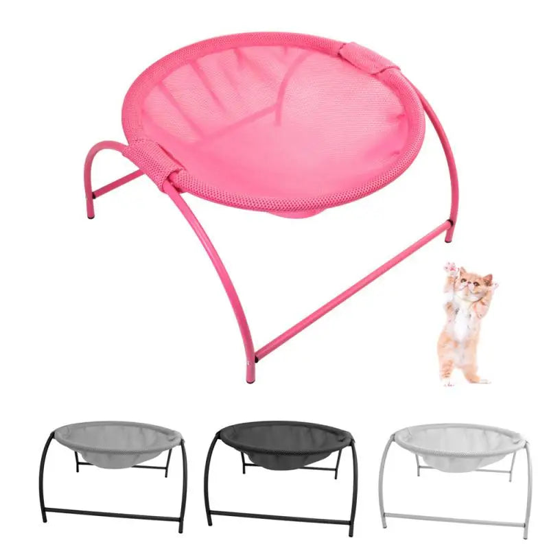 Lit pour chien et chat, hamac pour animaux de compagnie, lit debout, fournitures pour animaux de compagnie, lavage complet, Structure Stable, détachable, excellente respirabilité