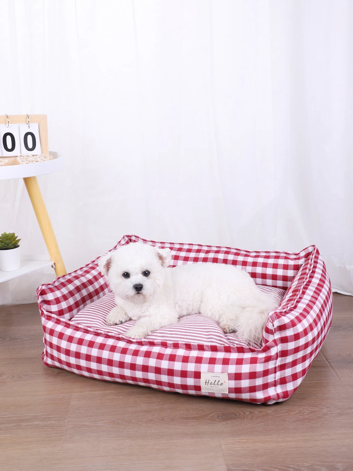 Dog Beds for Small Dogs Plaid Bed Pet Supplies Sofa Cushions Big Large Puppy Blanket Cats Baskets Pets Mat