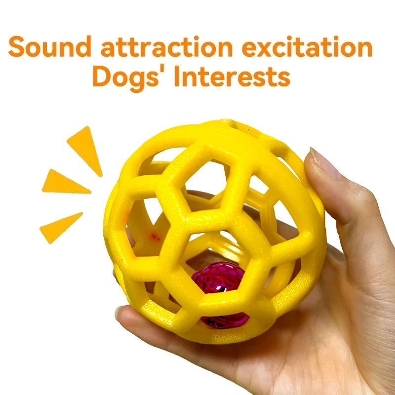 Pelota para masticar para perros, juguete TPR para mascotas, juguetes de entrenamiento interactivos para limpieza de dientes de perros pequeños y grandes, suministros molares, pelota para mascotas al aire libre