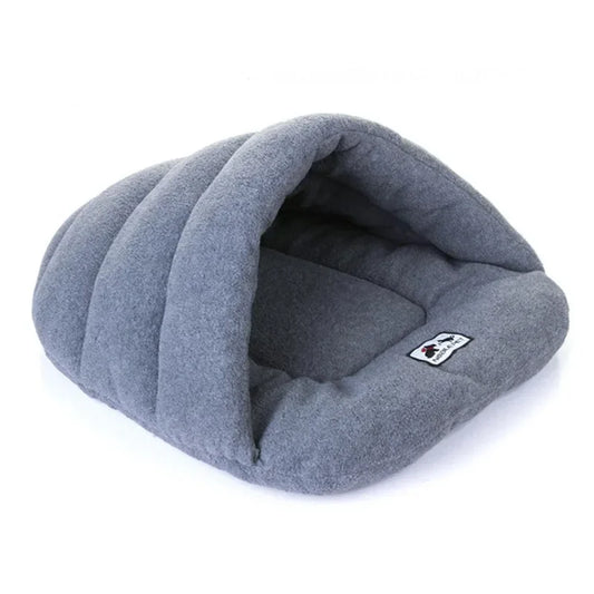 Hiver chaud pantoufle forme coussin pour animaux de compagnie maison chien lit chien maison doux confortable chat chien lit maison produits de haute qualité