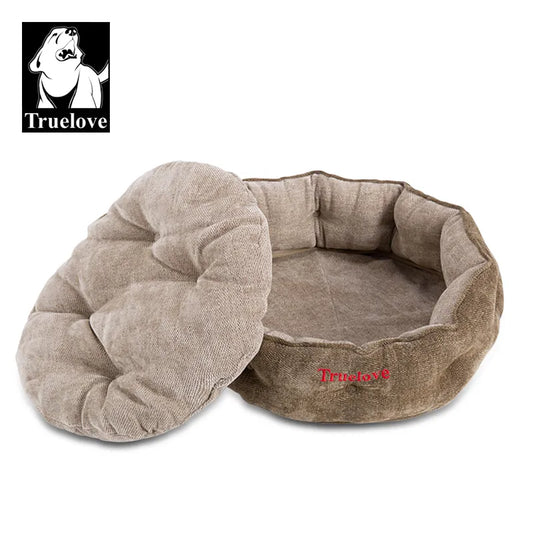 Sofá cama para mascotas, sofá de espuma con funda extraíble lavable y fondo antideslizante, cama para perros y gatos