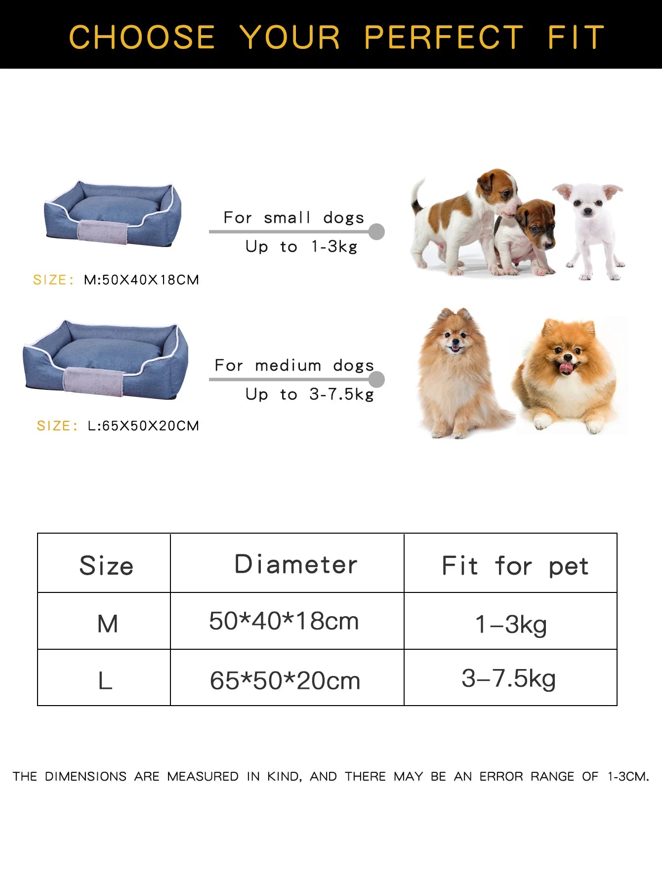 Lit pour chien petit chien mauvais tapis fournitures pour animaux de compagnie races chiens lits paniers literie grand coussin chenil produits chats grands animaux