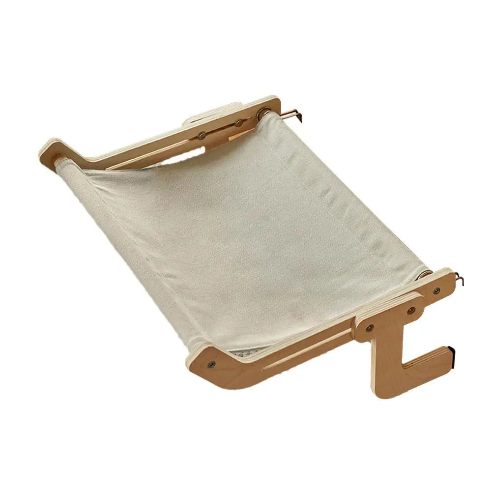 Hamaca colgante para gatos, sofá de madera, muebles para casa, respaldo acogedor para interiores, cajones soleados, cama, asiento para ventana de gato, silla para dormir junto a la cama F1F5