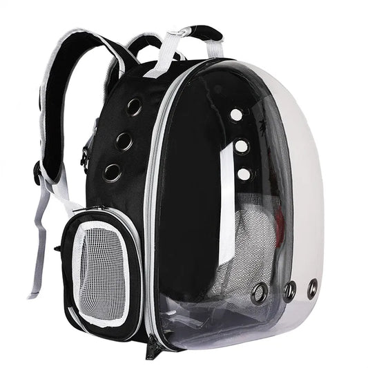 Bolsa para gatos, mochila para mascotas, cápsula espacial transparente portátil, bolsa para mascotas para salir, mochila transpirable, productos para gatos