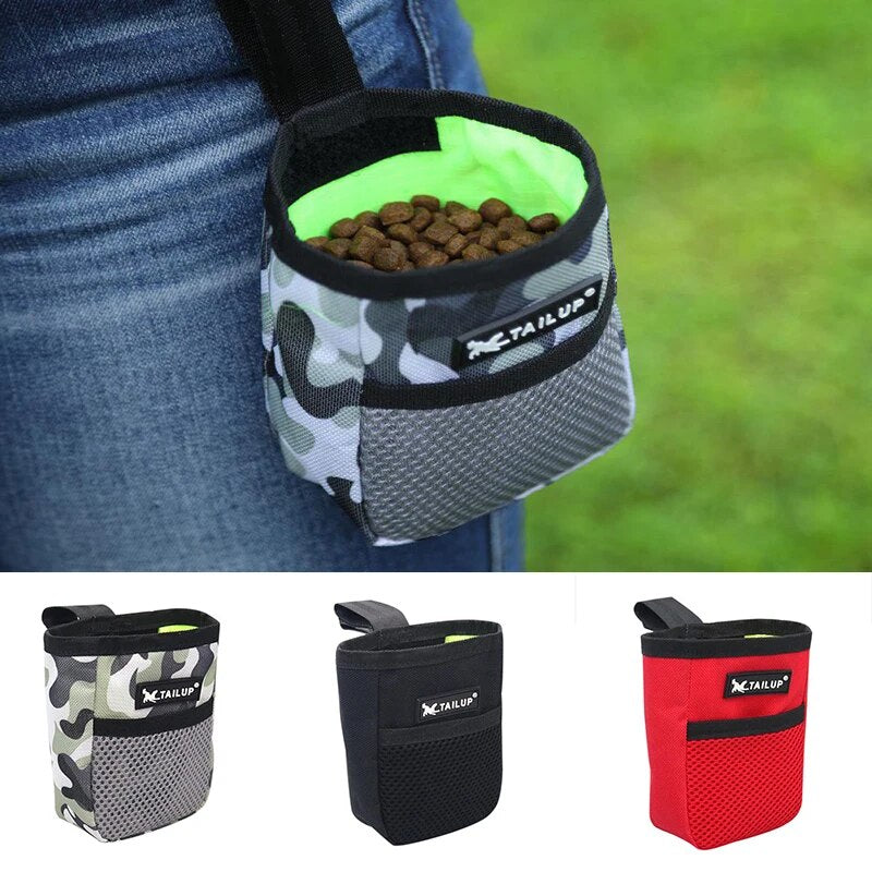 1PC Pet Dog Puppy Training Treat Snack Bait Pet Feed Pocket Pouch Agility Pouch Food Pocket Snack Reward Waist Accessories