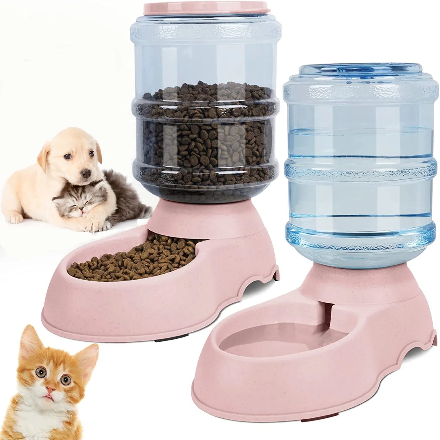 Distributeur d'eau automatique de grande capacité, mangeoire pour animal domestique, petit bol de nourriture pour chien, mangeoire pour chat, bol à boire, alimentation pour animaux de compagnie, bol d'eau