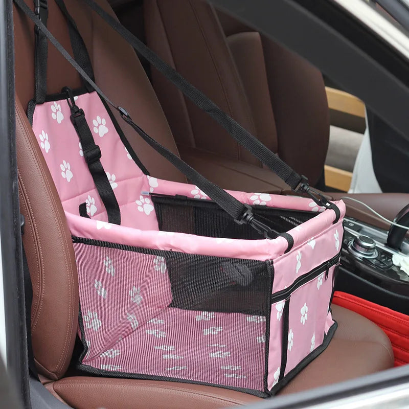 Cojín para asiento de mascota para coche, bolsa colgante extraíble y lavable, estera impermeable para perro, perrera y nido para gato, asiento de seguridad, cama para mascota, estera para nido de coche