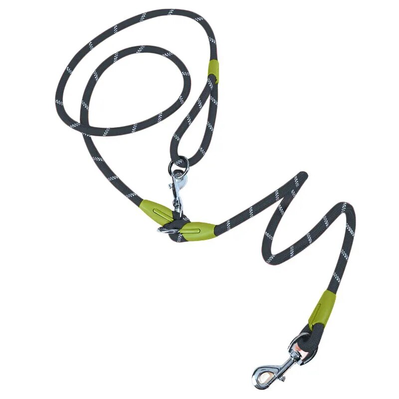 Laisses réfléchissantes en Nylon pour chiens de compagnie, chaîne de Traction pour course à pied, mains libres, accessoires pour petits et grands chiens