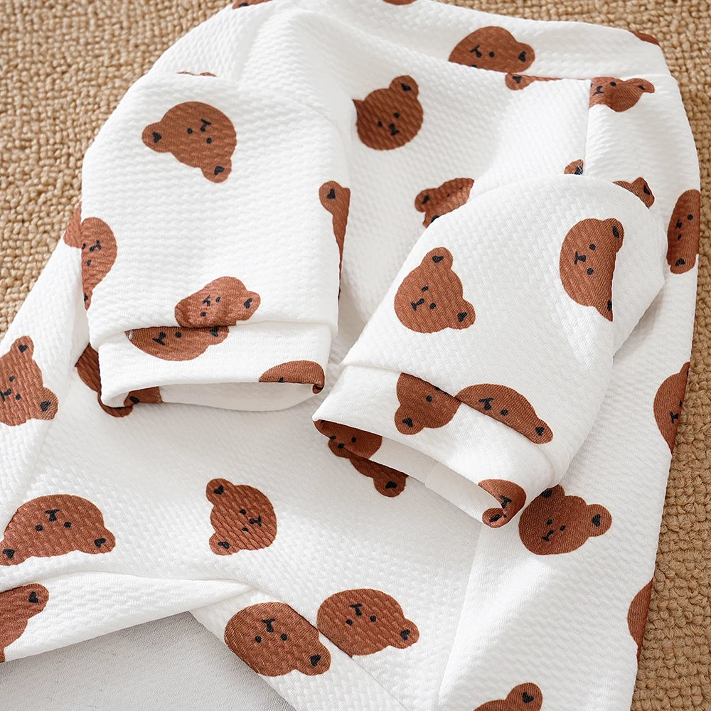 Bear Print Dog Shirt Pet T-Shirts Soft Breathable Stretchy Cats Dogs Tee Shirt Vest Dog Apparel for Medium Small Dog Clothes