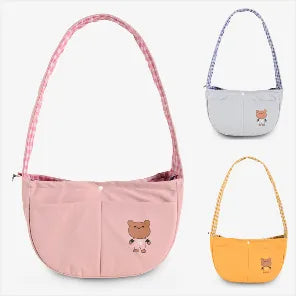 Diseñador de cuidado de perros de lujo portador de mascotas Sling bolso al aire libre silla gato tomar teléfono accesorios de decoración para fiestas artículos de regalo