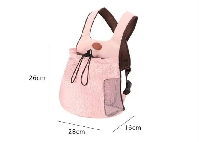 Durable Dog Backpack Carrier for Small Dogs Ventilated and Comfortable for Spring and Summer Dog Chihuahua