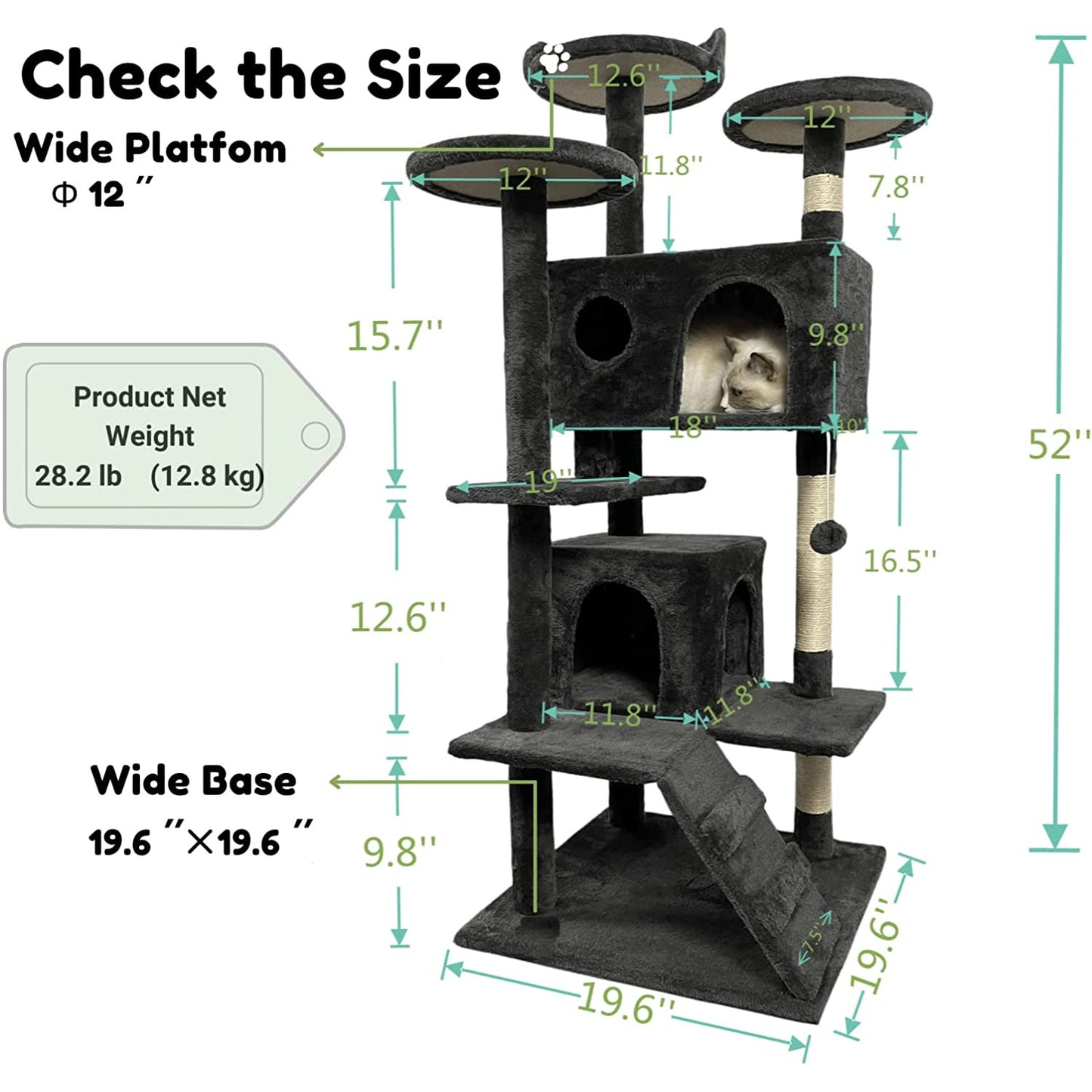 Fournitures pour animaux de compagnieJouets pour chatCadre d'escalade pour chat Planche à gratterArbre à chatNid de chatHamac pour chat