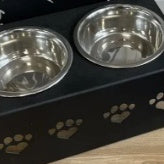 Recipiente para comida de perro personalizado