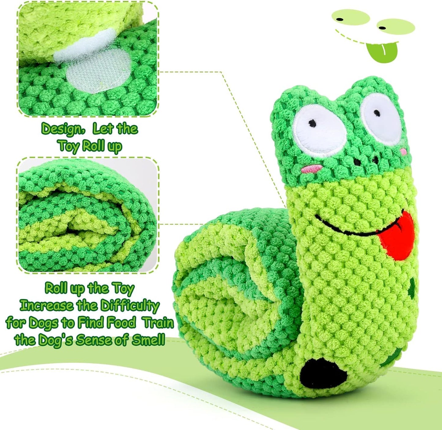 Squeak Dog Toys Stress Release Game For Boredom Dog Puzzle Toy IQ Training Snuffle Toys Foraging Instinct Training Suitable For Small Medium And Large Dogs