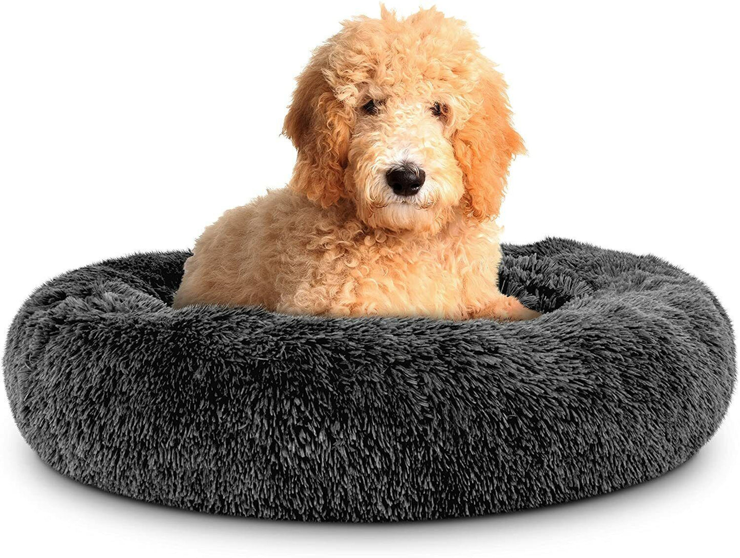 Lit pour chien lit pour chat lit pour animal de compagnie lit câlin panier pour chien oreiller beignet en peluche