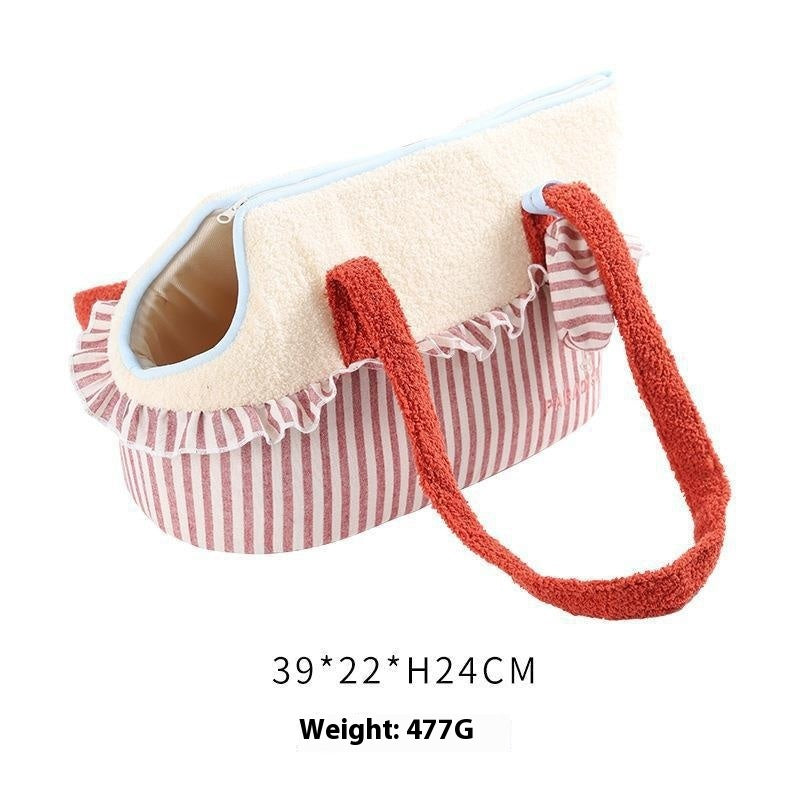 Sac à bandoulière pour chat, sacoche chaude et portable pour petit chien