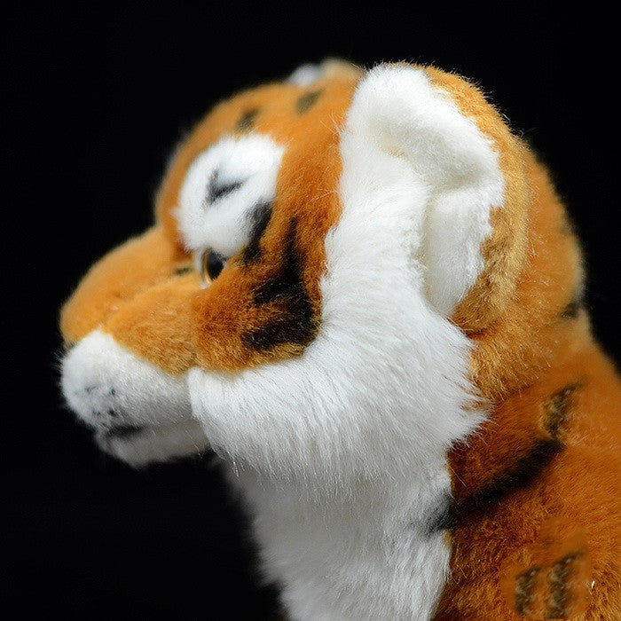 Poupée de tigre du Bengale jaune, jouet en peluche, modèle Animal de Simulation