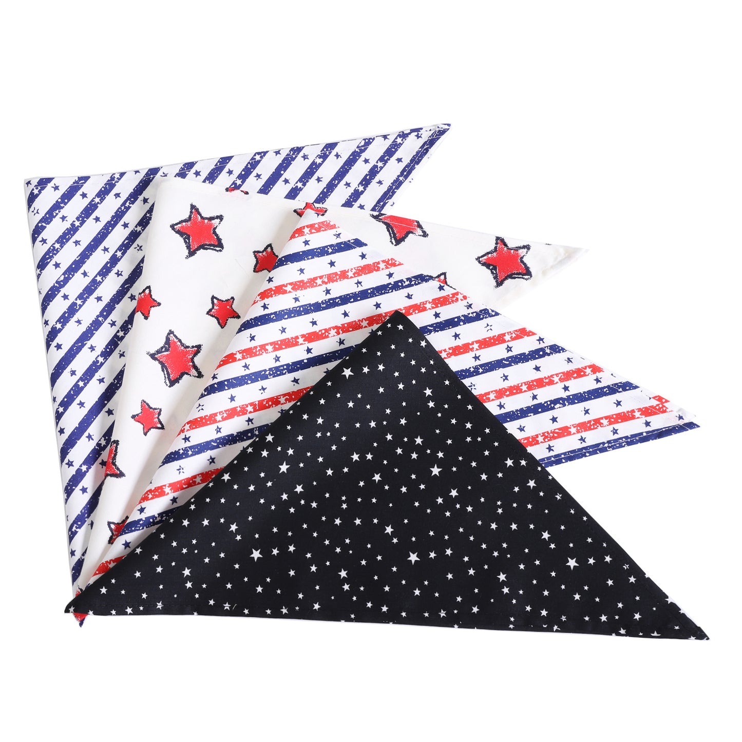 Mouchoir en coton pour animaux de compagnie, écharpe triangulaire, accessoires pour chats et chiens